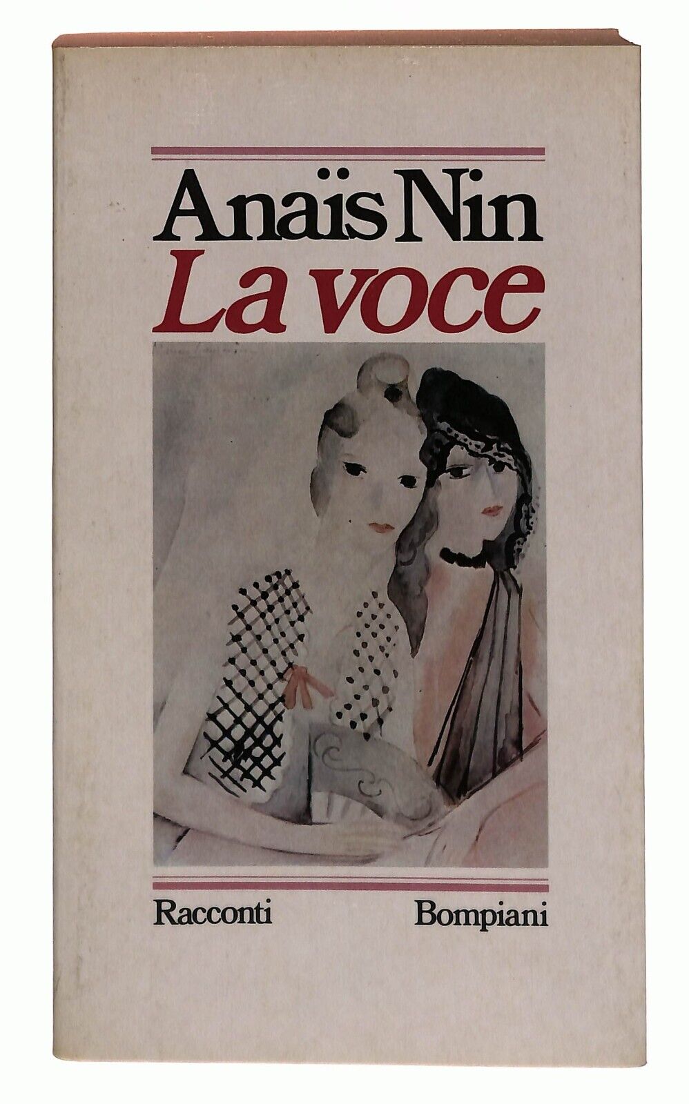 EBOND La Voce Anais Nin Bompiani 1981 Libro LI031613