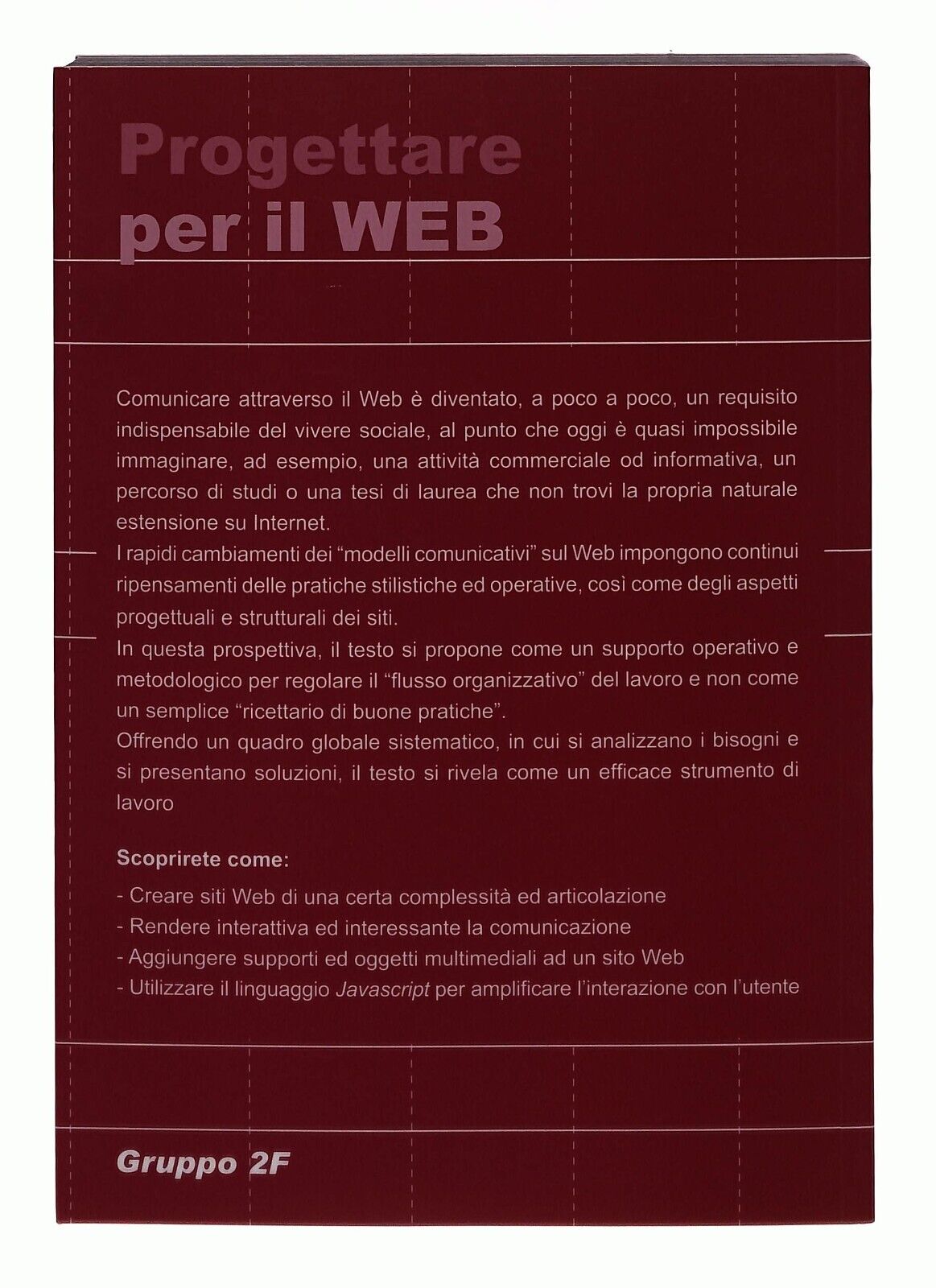 EBOND Progettare Per Il Web Gruppo 2f 2006 [no-rom] Libro LI031758