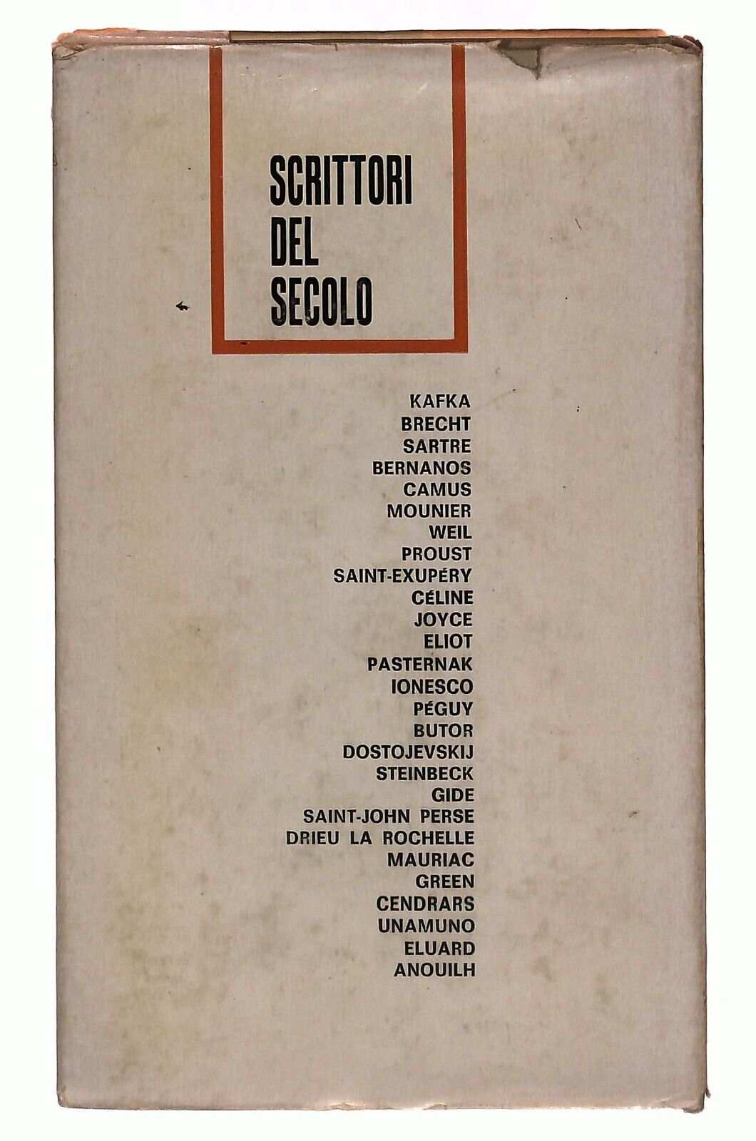 EBOND Scrittori Del Secolo Jean Anouilh De Luppe Borla 1966 Libro LI031770