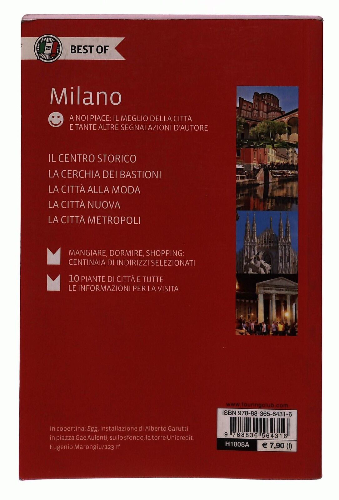 EBOND Best Of Milano Touring Editore 2014 Libro LI031822