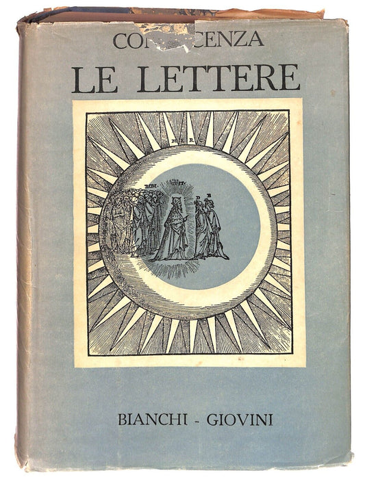 EBOND Conoscenza Le Lettere Ed. Bianchi Giovini 1942 Libro LI031855