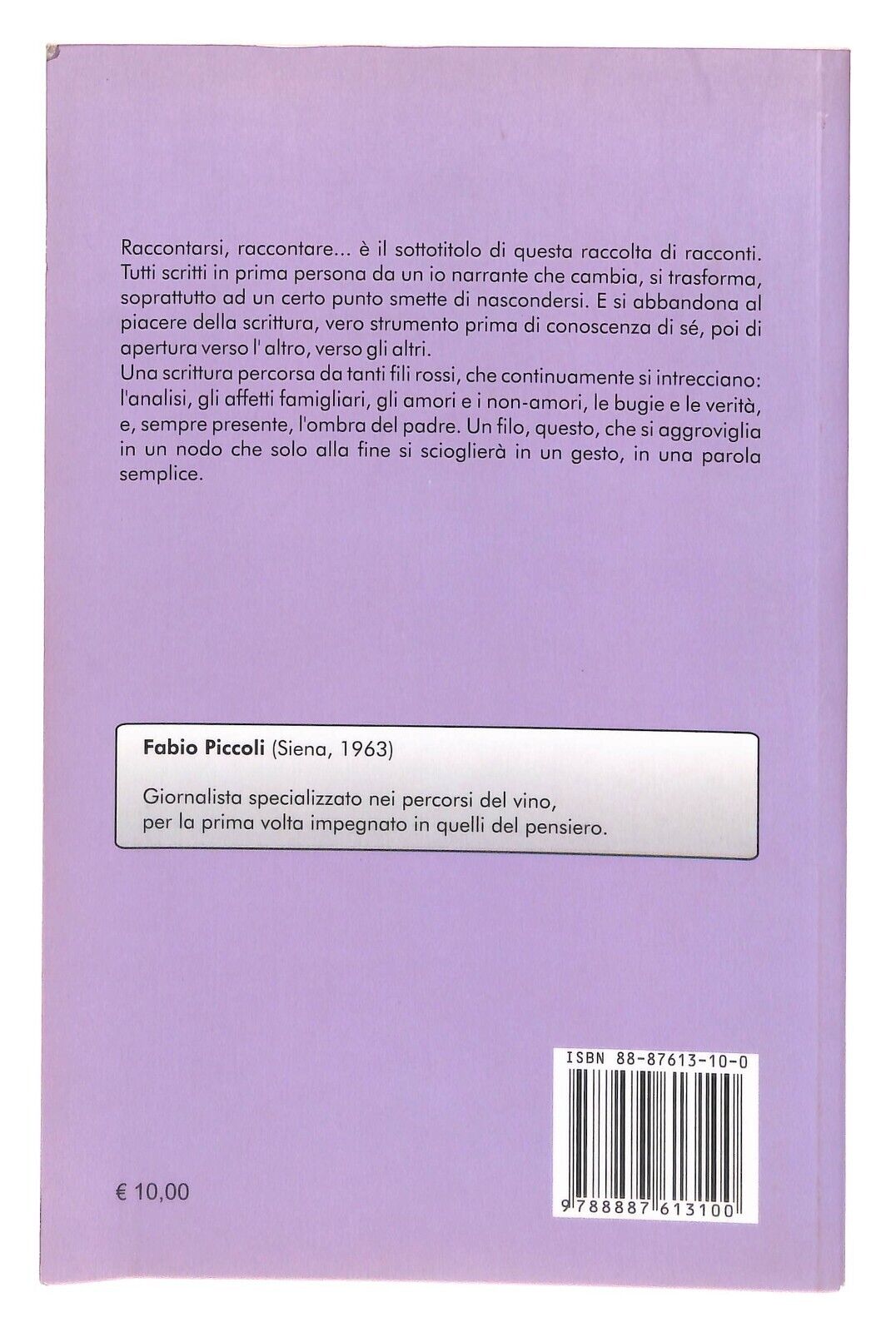 EBOND Nascondigli. Raccontarsi, Raccontare Piccoli Fabio Achab Libro LI031860