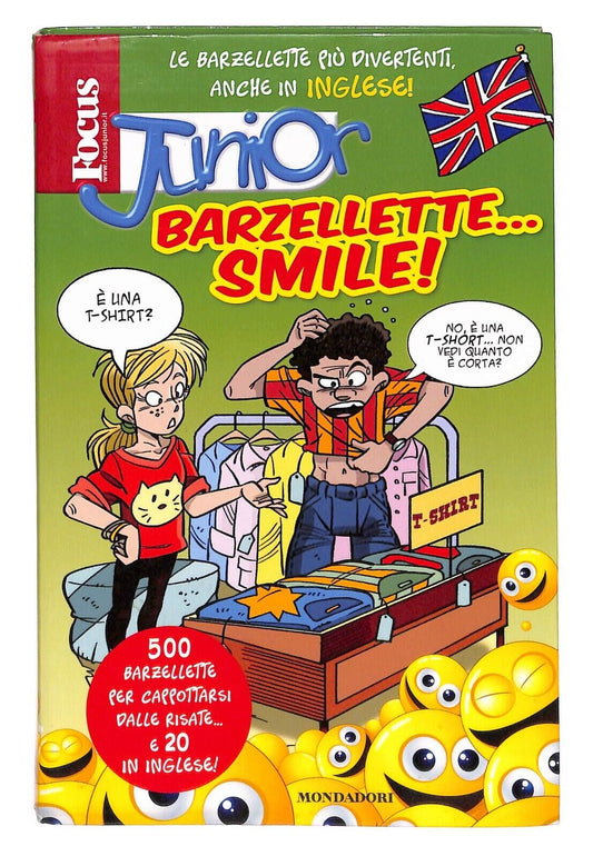 EBOND Focus Junior. Barzellette... Smile! Mondadori 2013 Libro LI031967