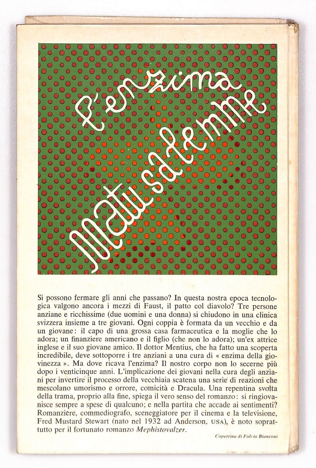 EBOND L'enzima Matusalemme Fred Mustard Stewart Garzanti 1971 Libro LI032059