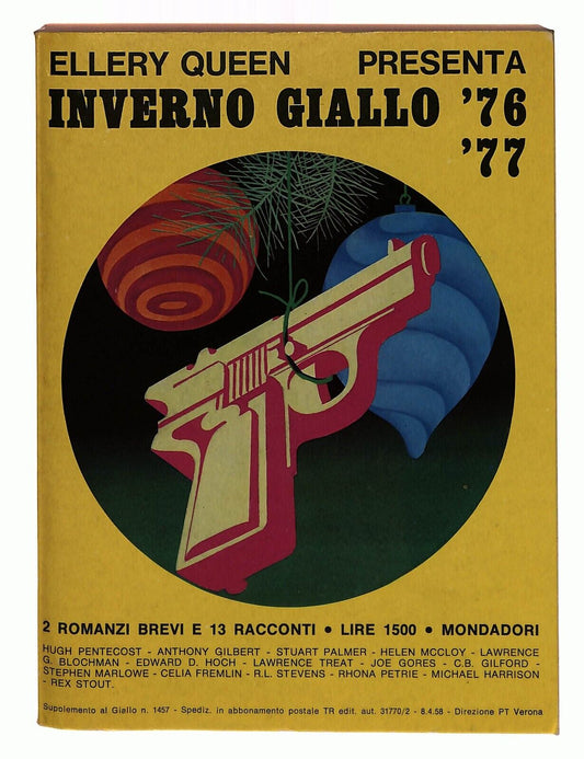 EBOND Ellery Queen Presenta Inverno Giallo 76 77 Ed. Mondadori Libro LI032207