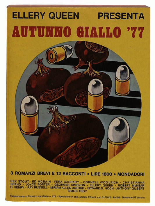 EBOND Ellery Queen Autunno Giallo Mondadori Libro LI032208