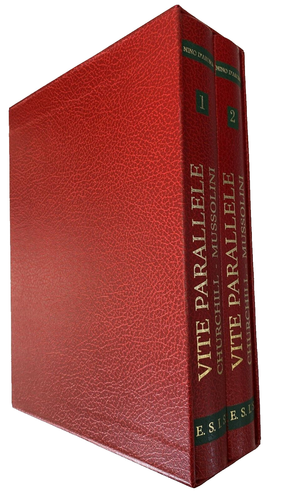 EBOND Vite Parallele Churchill Mussolini Vol.1 e 2 Nino D'aroma Libro LI032701