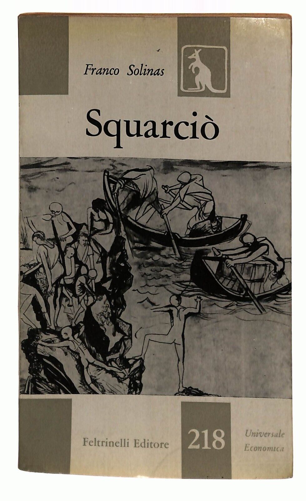 EBOND Squarcio Franco Solinas Feltrinelli 1956 Libro LI032820