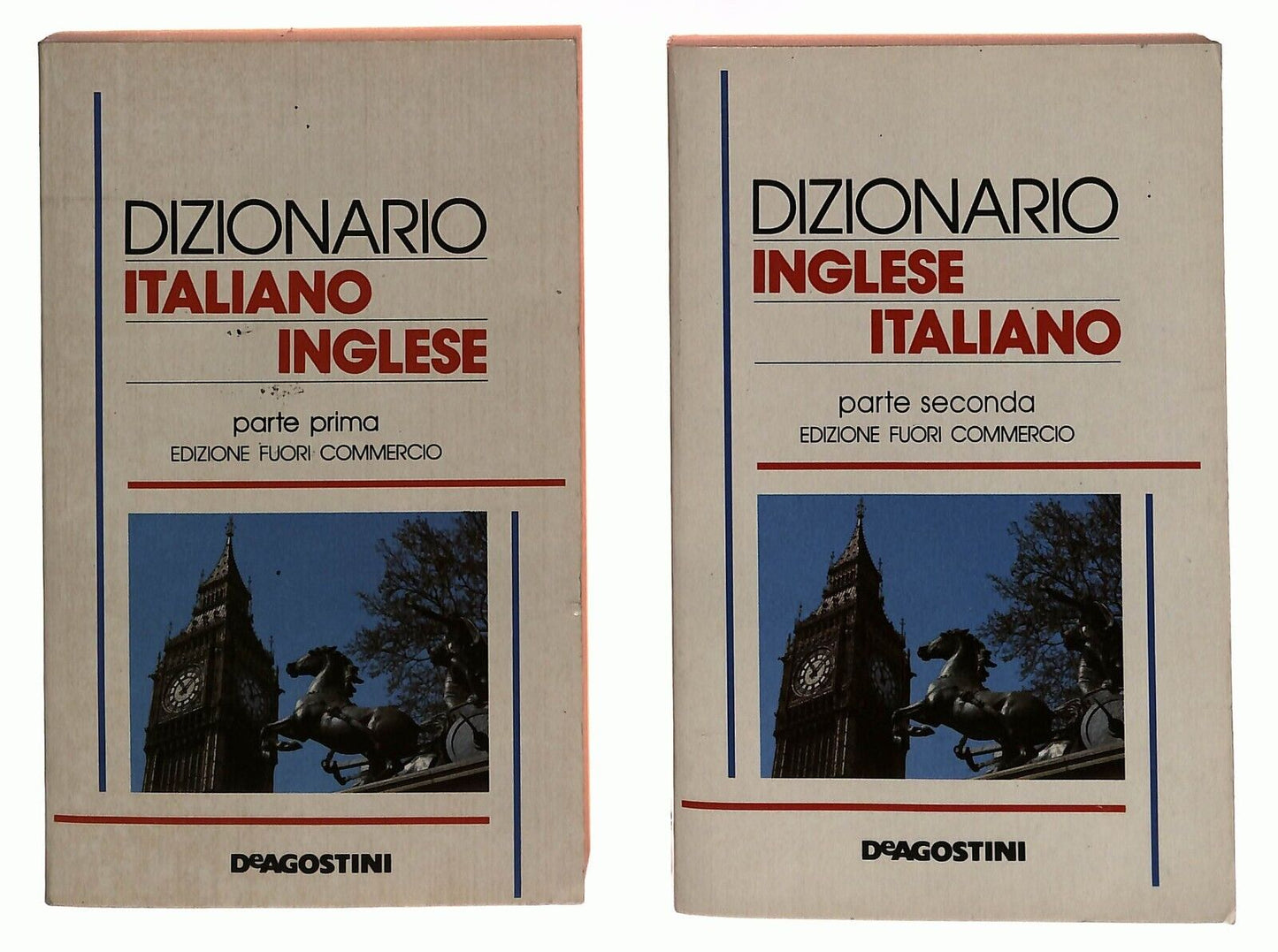 EBOND Dizionario Italiano Inglese Inglese Italiano 2 Vol. 1989 Libro LI032825