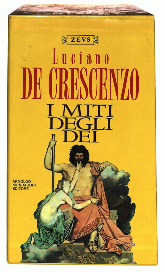 EBOND I Miti Degli Dei Luciano De Crescenzo Cofanetto Libro+2 Vhs Libro LI032910