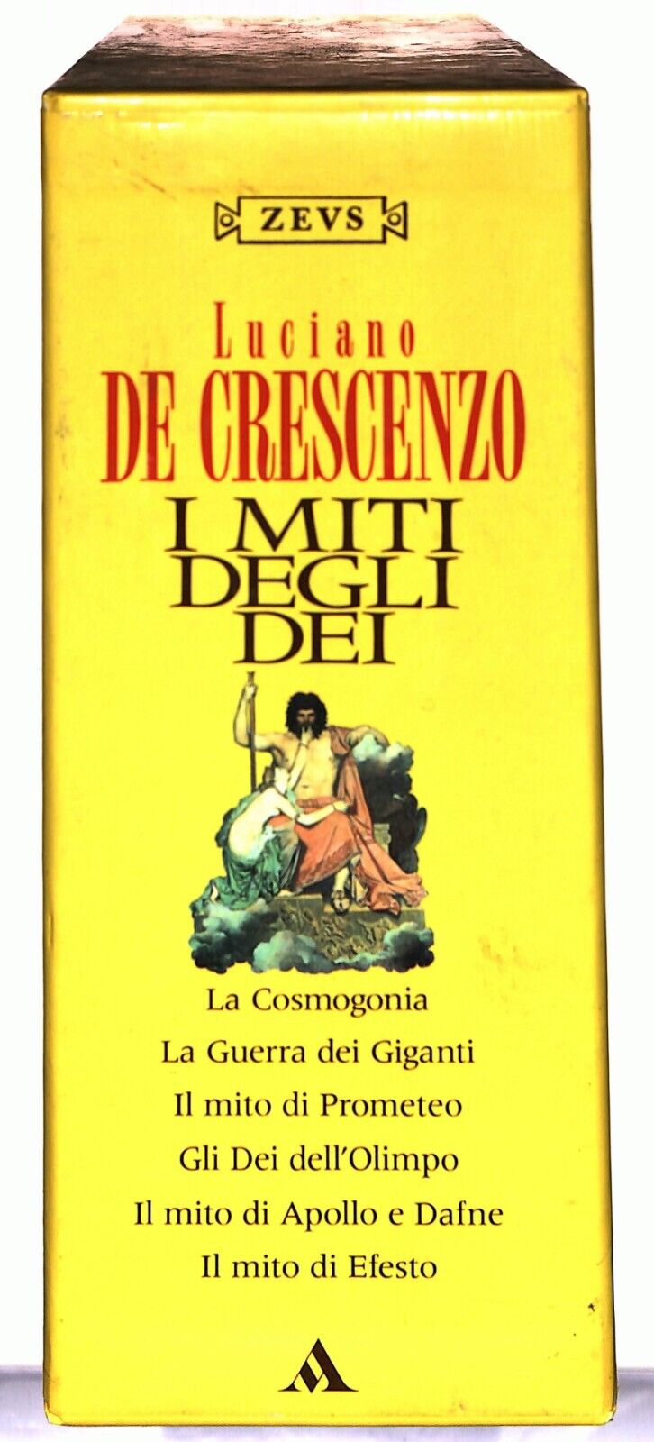 EBOND I Miti Degli Dei Luciano De Crescenzo Cofanetto Libro+2 Vhs Libro LI032910