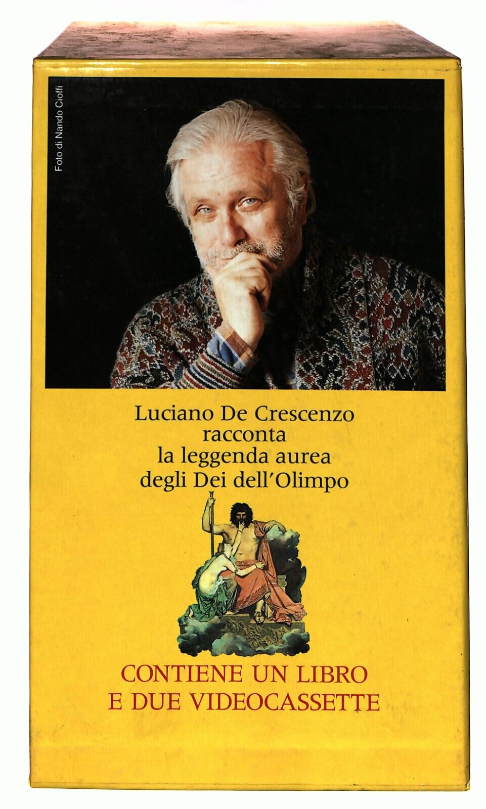 EBOND I Miti Degli Dei Luciano De Crescenzo Cofanetto Libro+2 Vhs Libro LI032910