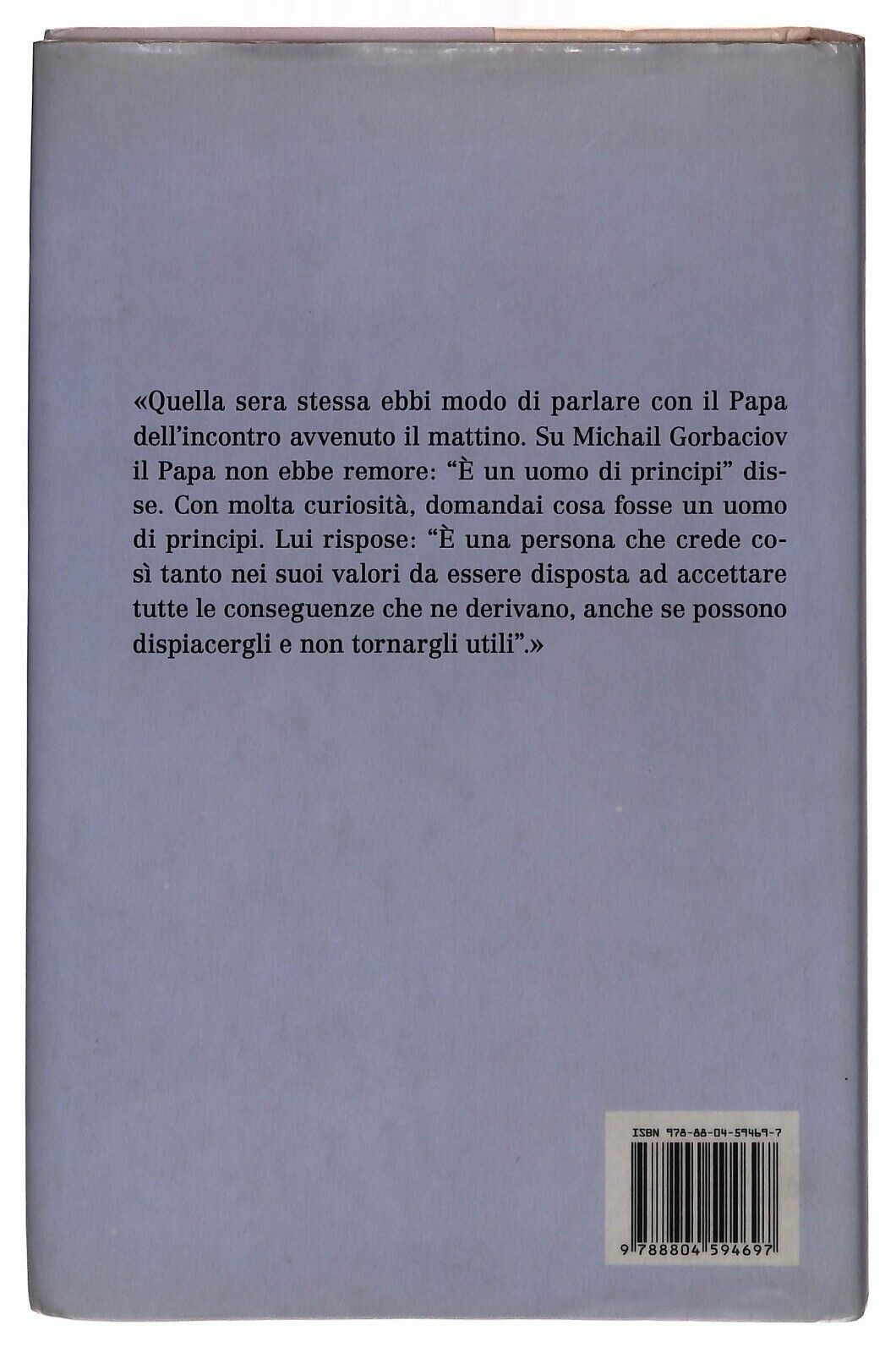 EBOND a Passo D'uomo Joaquin Navarro-valls Mondadori Libro LI032951