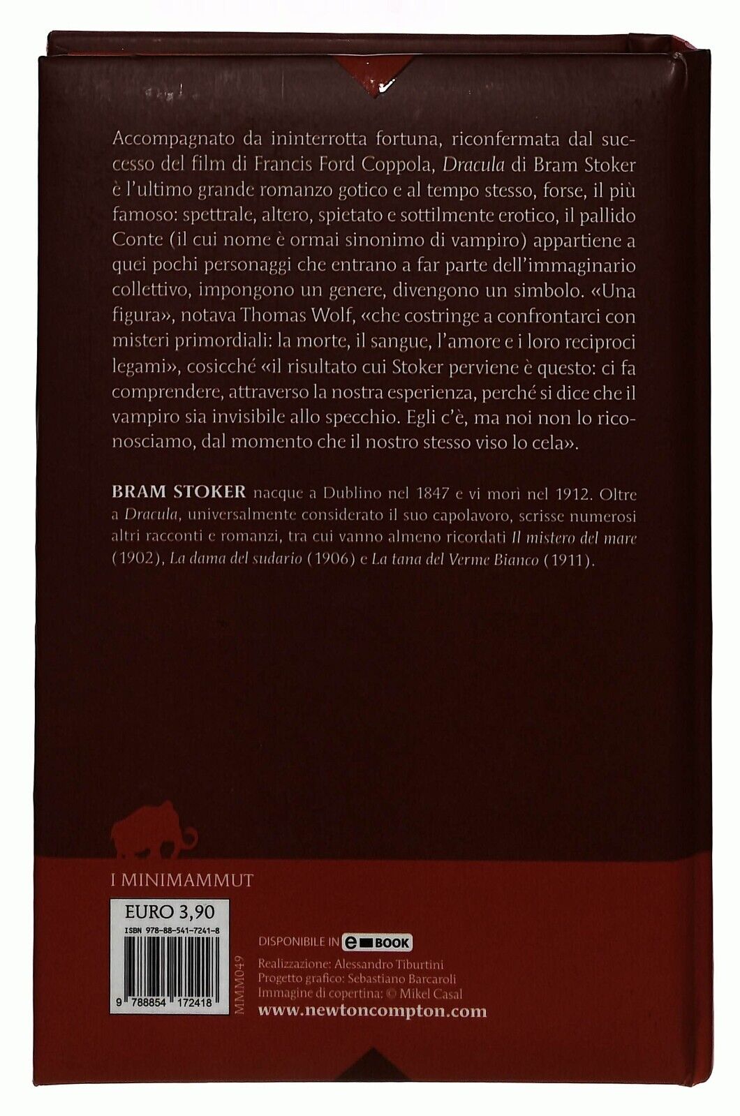 EBOND Dracula Bram Stoker Newton Copton 2017 i Mini Mammut Libro LI032961