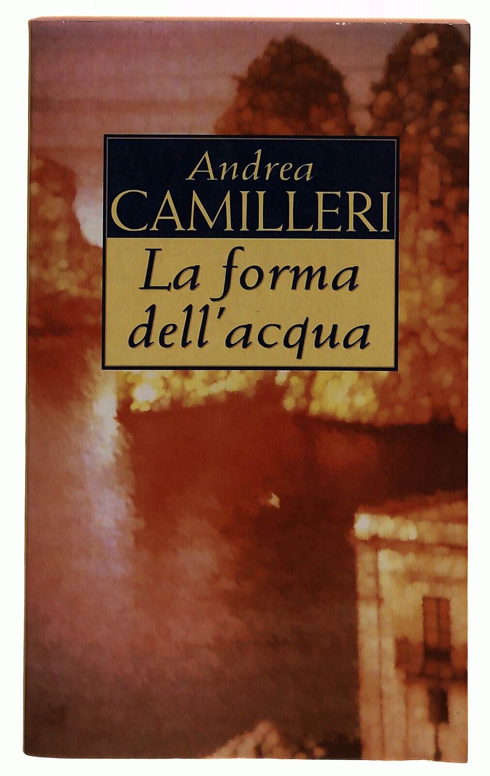 EBOND La Forma Dell'acqua Camillerie 1999 Libro LI033111