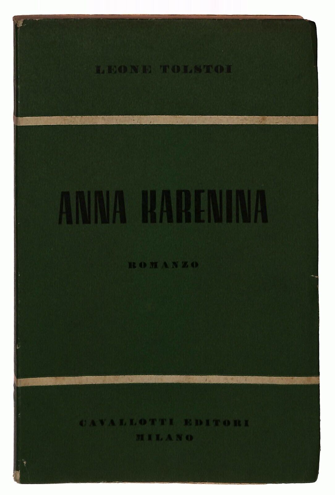 EBOND Anna Karenina Leone Tolstoi Cavallotti 1952 Libro LI033114