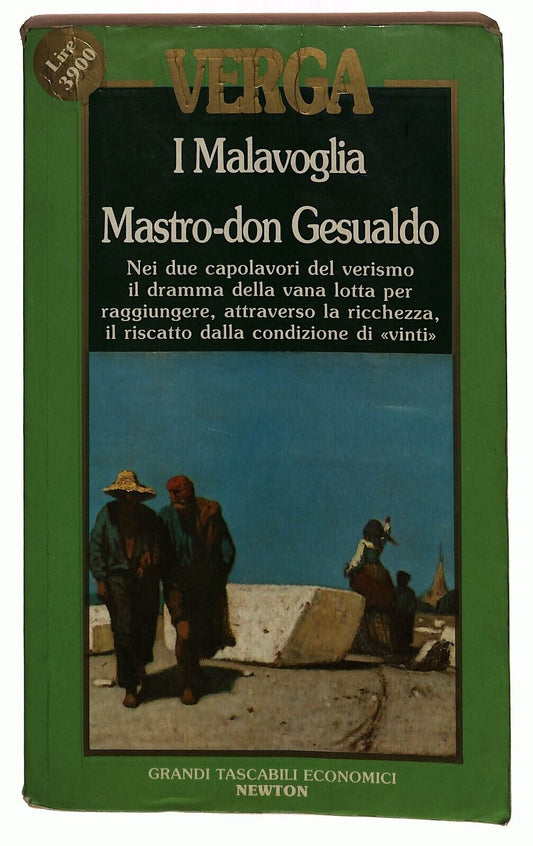 EBOND I Malavoglia Mastro Don Gesualdo Giovanni Verga Newton 1988 Libro LI033129
