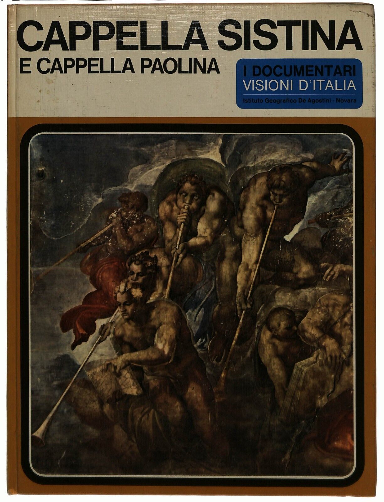 EBOND Cappella Sistina e Cappella Paolina Deagostini 1971 Libro LI033170