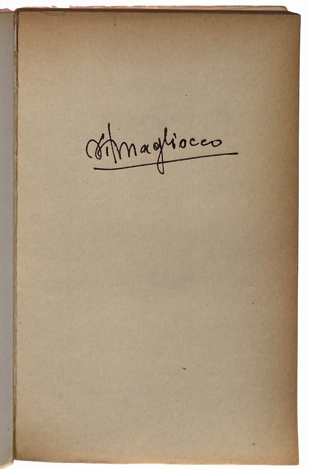 EBOND Uomo In Africa Vito Magliocco Autografato 1959 Libro LI033209