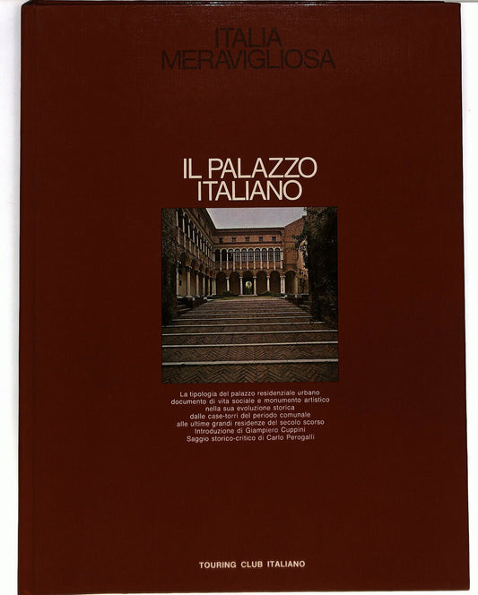 EBOND Italia Meravigliosa Il Palazzo Italiano Tci Libro LI033231