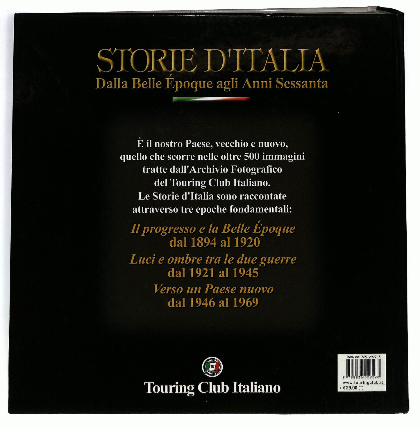 EBOND Storie D'italia Dalla Belle Epoque Agli Anni Sessanta Libro LI033316