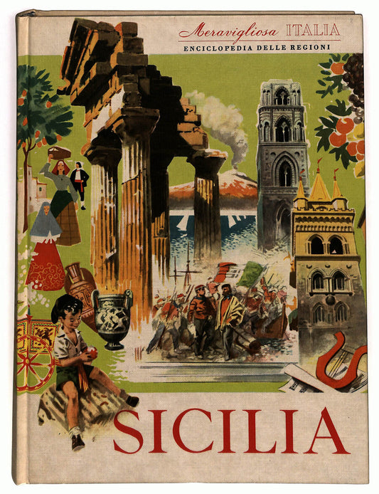 EBOND Meravigliosa Italia Enciclopedia Delle Regioni Sicilia Libro LI033336