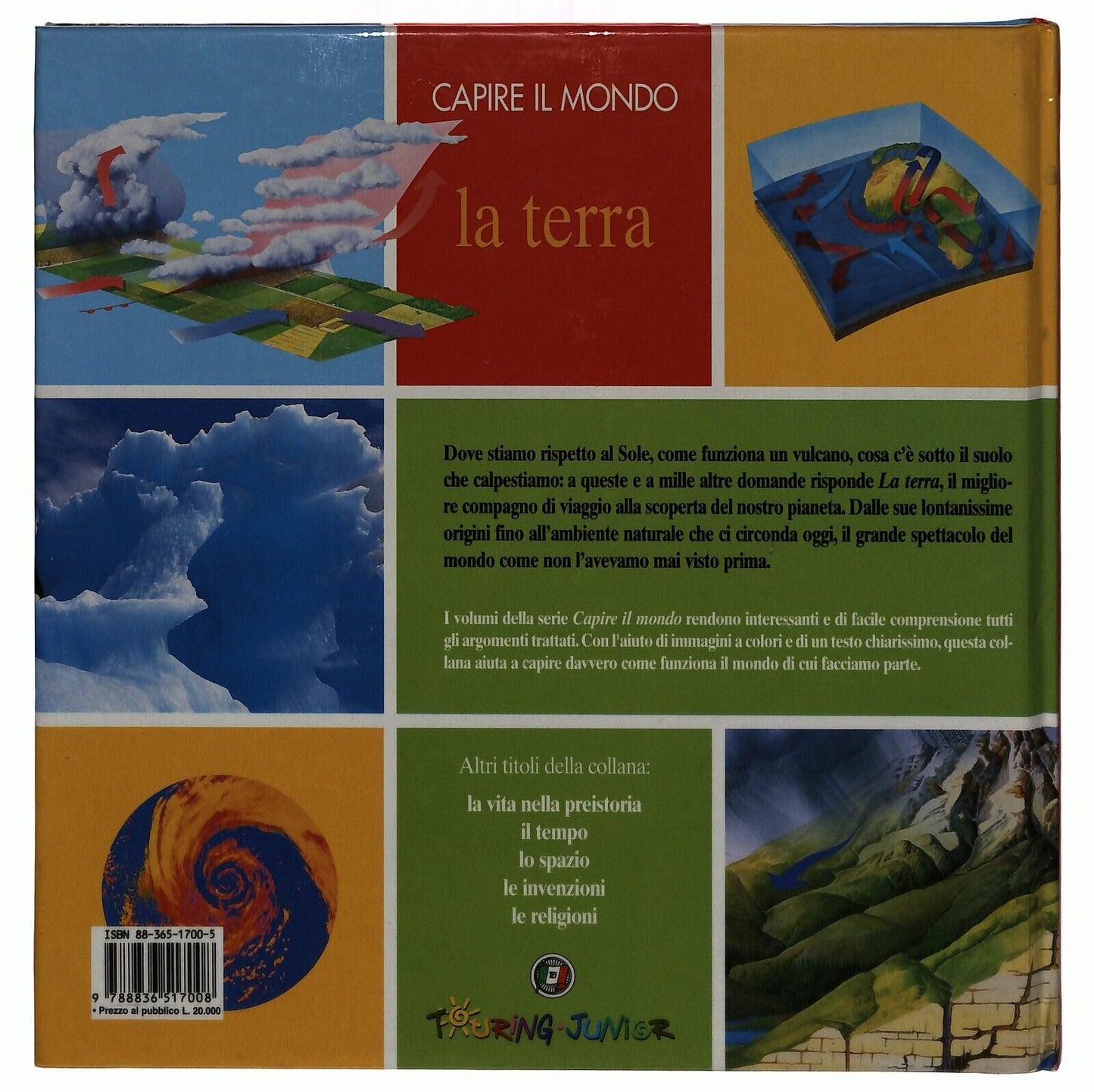 EBOND Capire Il Mondo La Terra Touring Club Itlaliano Libro LI033352