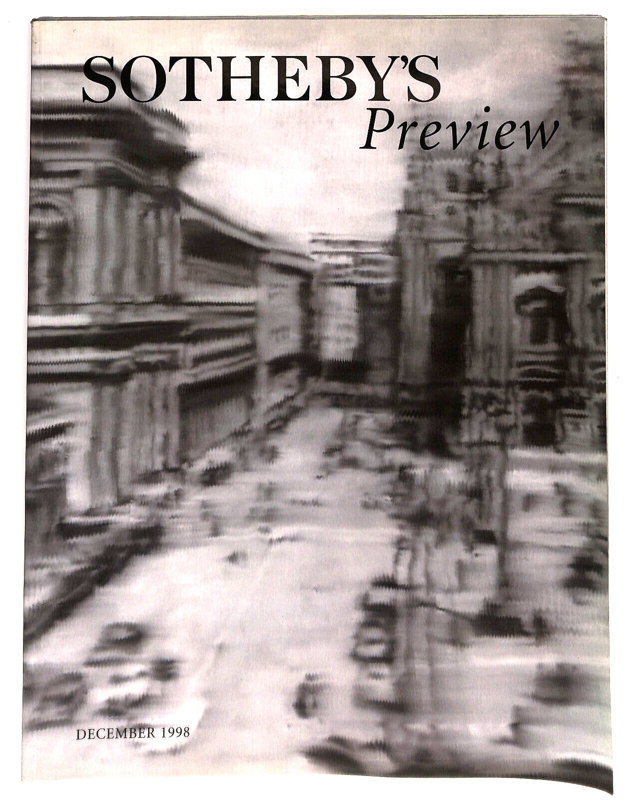 EBOND Sotheby's Preview December 1998 Libro LI033426