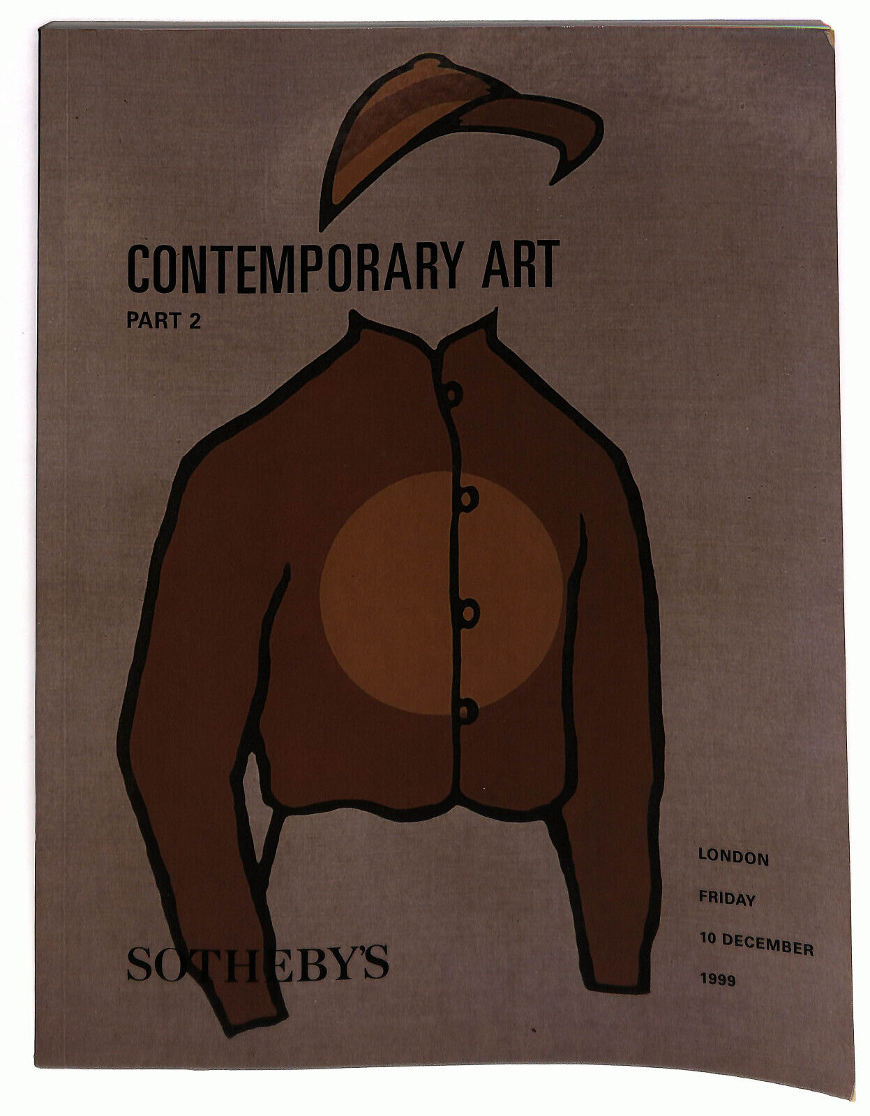 EBOND Sotheby's Contemporary Art Part 2 December 1999 Libro LI033429