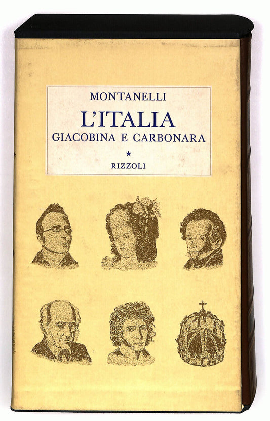 EBOND L'italia Giacobina e Carbonara Di Indro Montanelli Libro LI033558