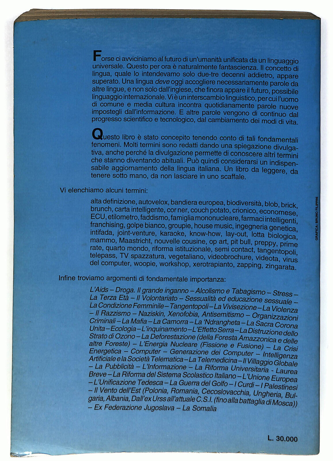 EBOND I Nuovi Termini Di Franco Biancardi 1993 Libro LI033635
