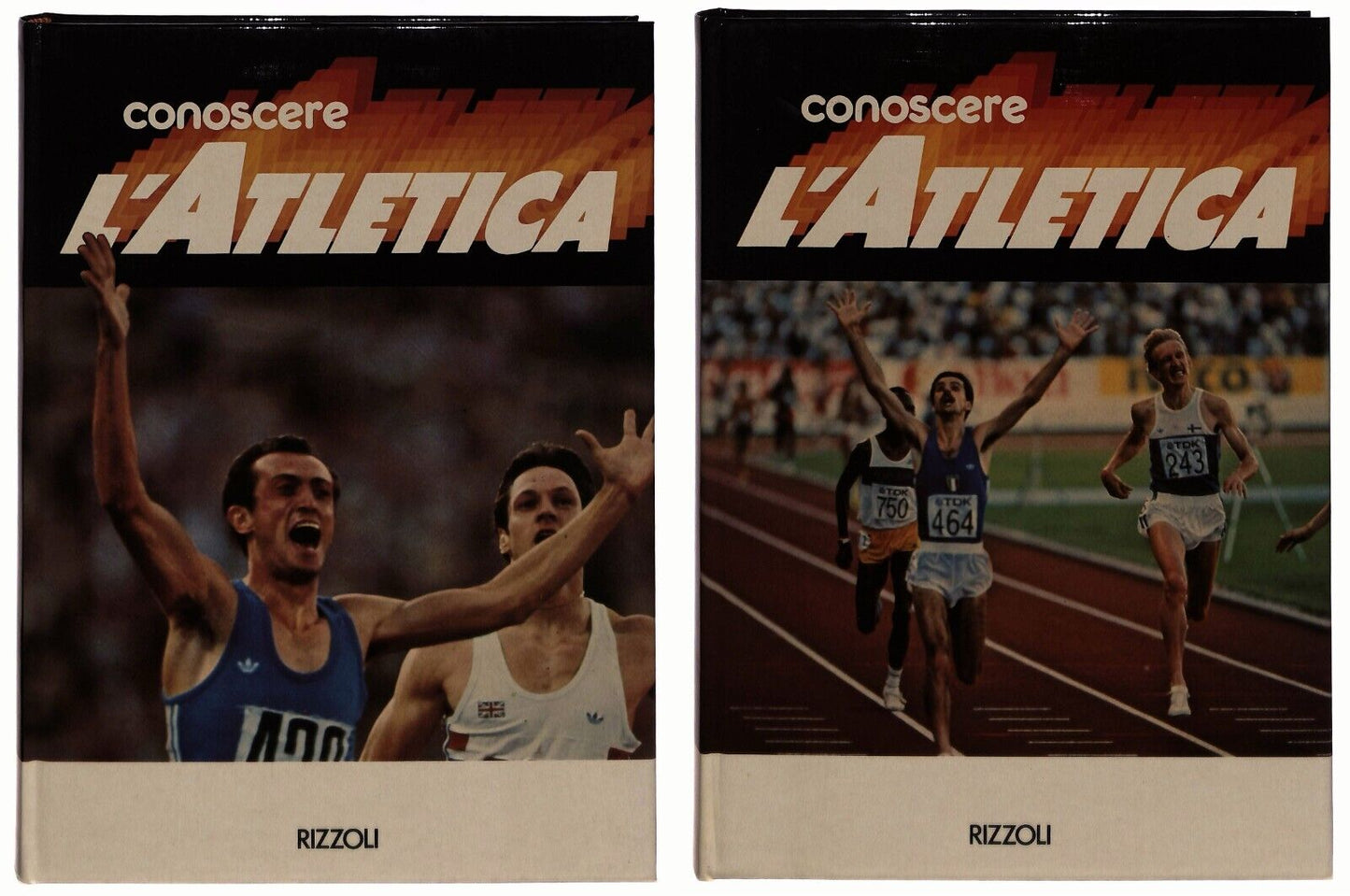 EBOND Conoscere L'atletica Volumi 1 e 2 Rizzoli 1983 Libro LI033657