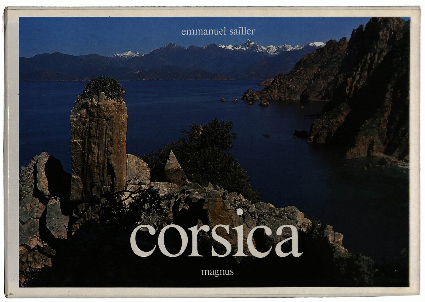 EBOND Corsica Emmanuel Sailler Ed. Magnus 1986 Libro LI033660