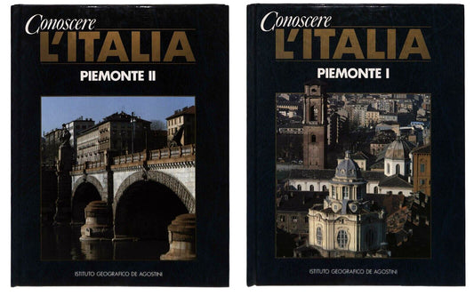 EBOND Conoscere L'italia Piemonte Volume 1 e 2 Deagostini 1990 Libro LI033710