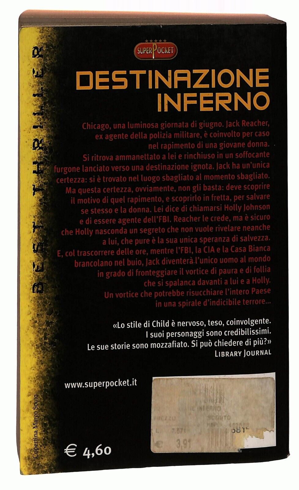 EBOND Destinazione Inferno Bestseller Di Lee Child 2002 Libro LI033818