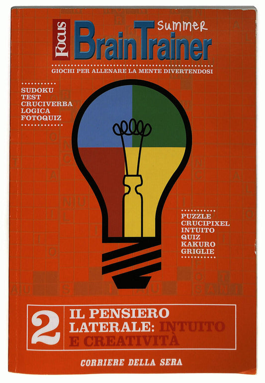 EBOND Brain Trainer Focus Summer 2 Corriere Della Sera 2008 Libro LI033832