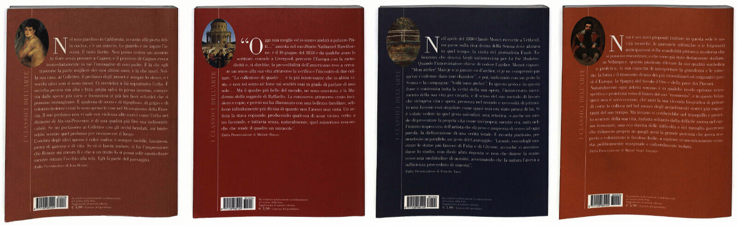 EBOND I Classici Dell'arte Corriere Della Sera Rizzoli n 3-4-8-20 Libro LI033854