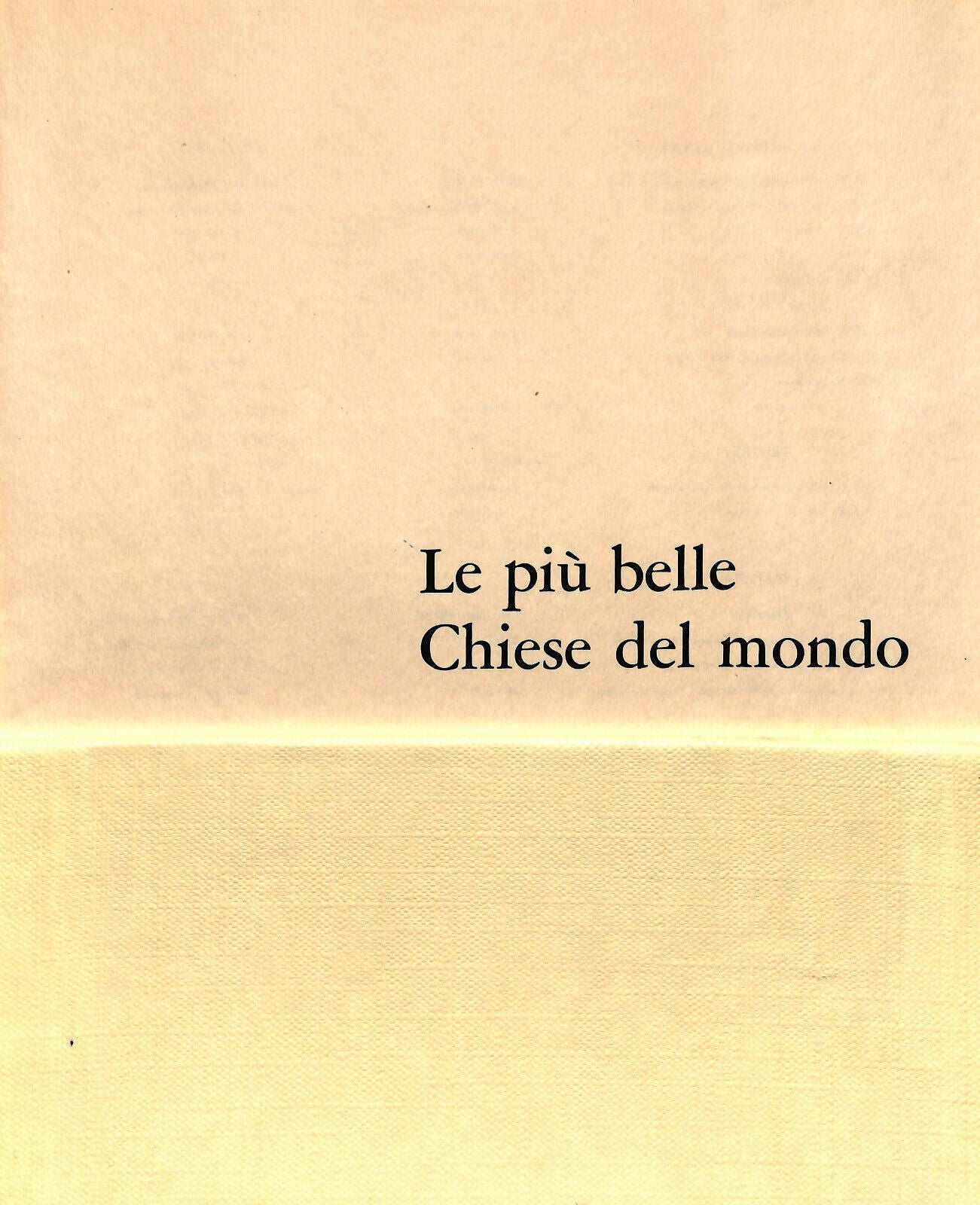 EBOND La Sacra Bibbia Le Piu Belle Chiese Del Mondo Fabbri Ed 1964 Libro LI033982