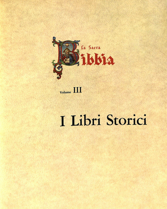 EBOND La Sacra Bibbia Vol Iii Fabbri Editore 1964 Libro LI034005