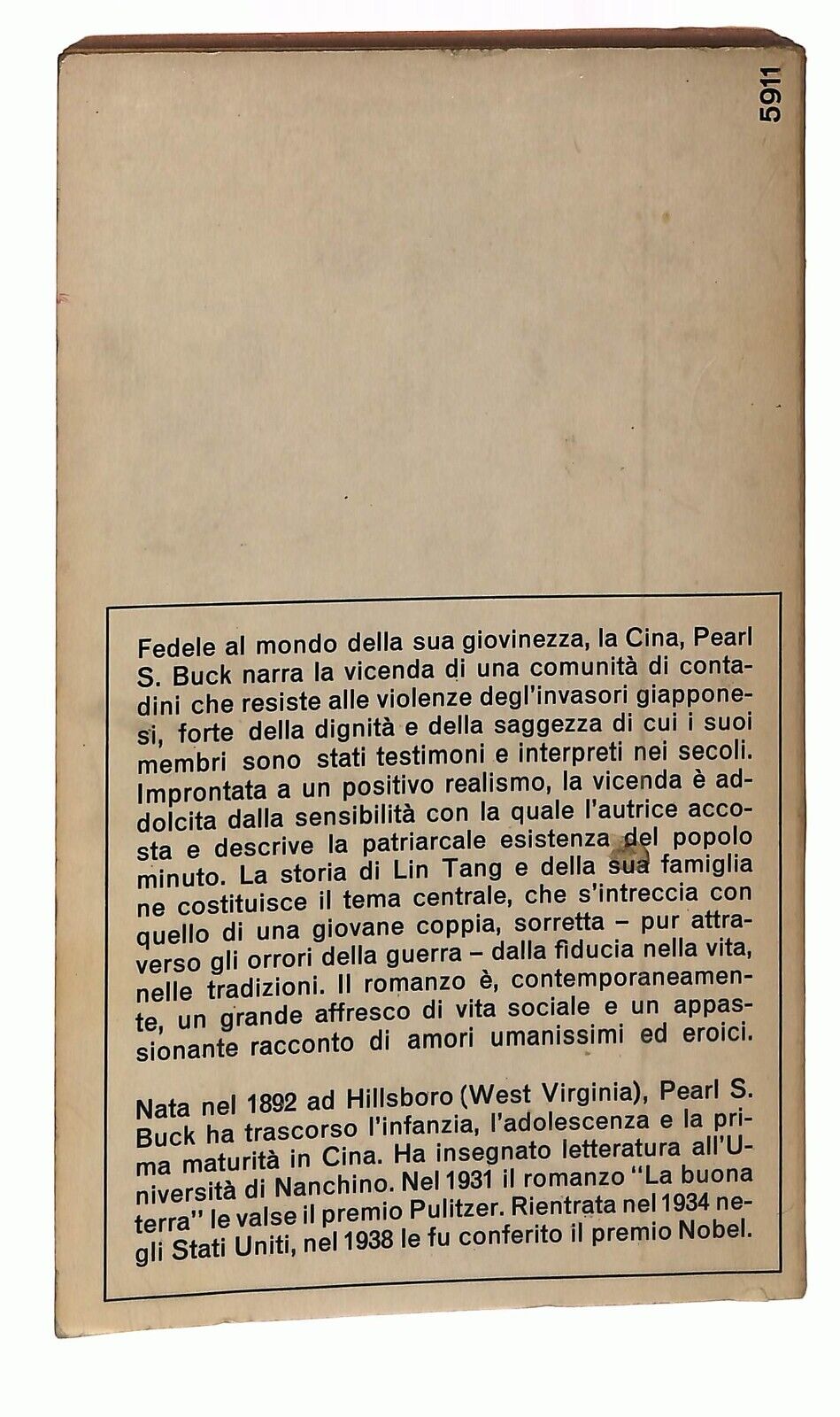 EBOND Stirpe Di Drago Pearl S. Bock Mondadori 1965 Libro LI034055