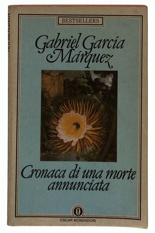 EBOND Cronaca Di Una Morte Annunciata Gabriel Garcia Marquez 1987 Libro LI034063