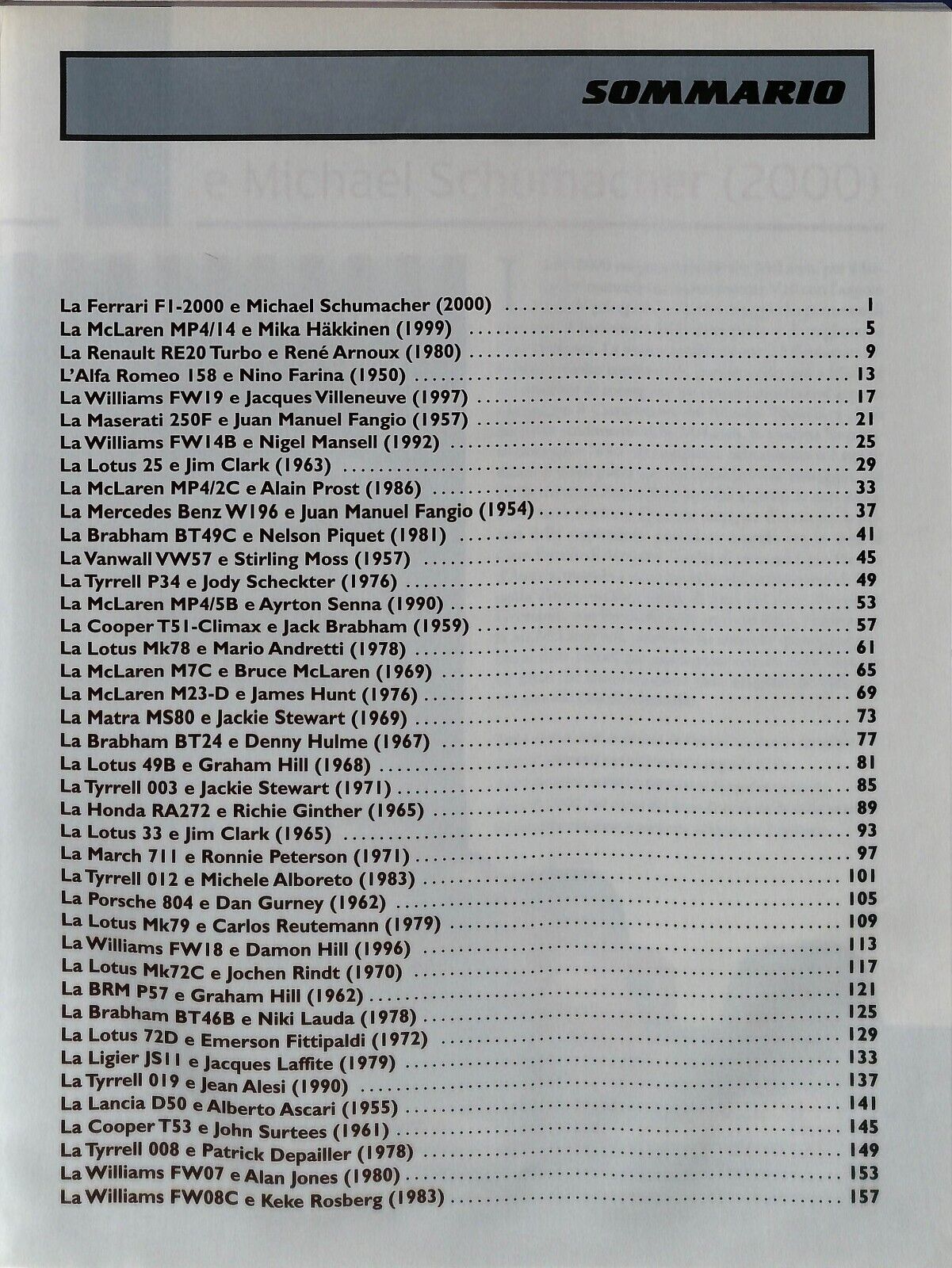 EBOND Auto Da Corsa Il GrandeDei Campioni Fabbri 2002 Libro LI034130