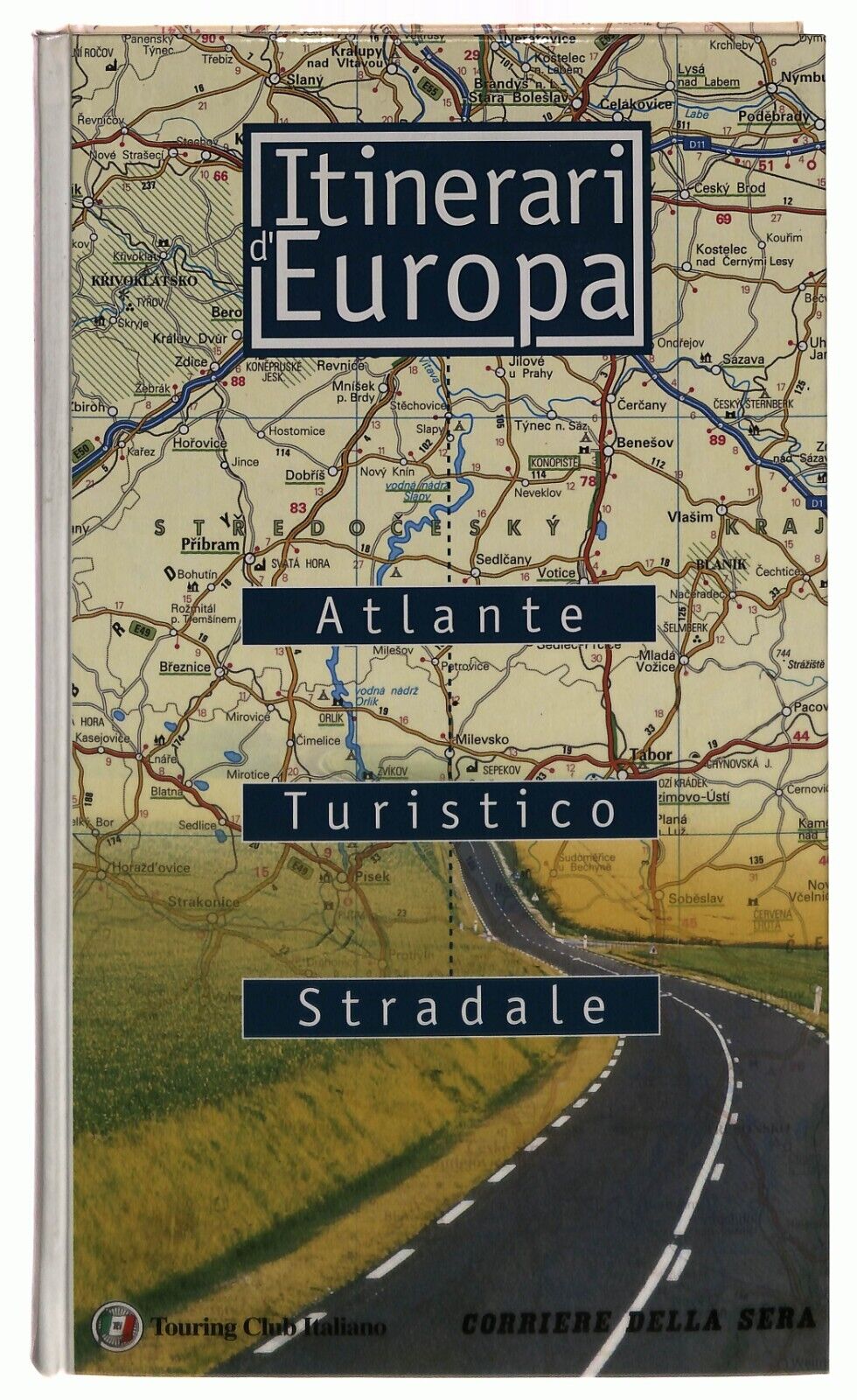 EBOND Itinerari D'europa Atlante Turistico Stradale Corriere Sera Libro LI034181