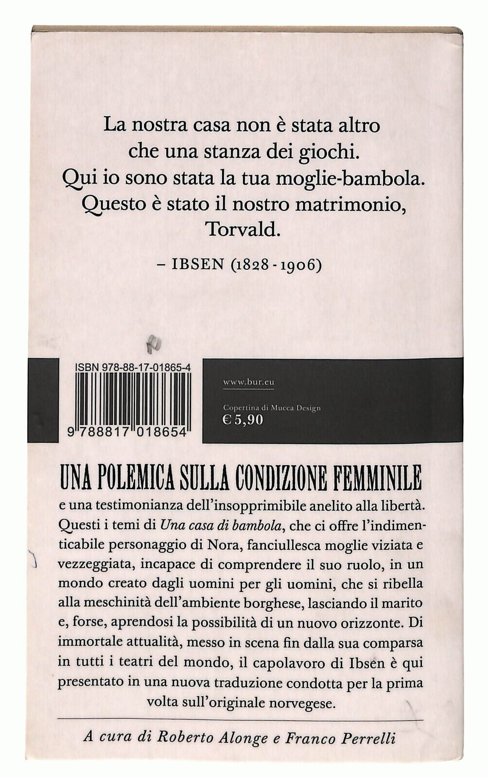 EBOND Una Casa Di Bambola Di Henrik Ibsen Libro LI034382