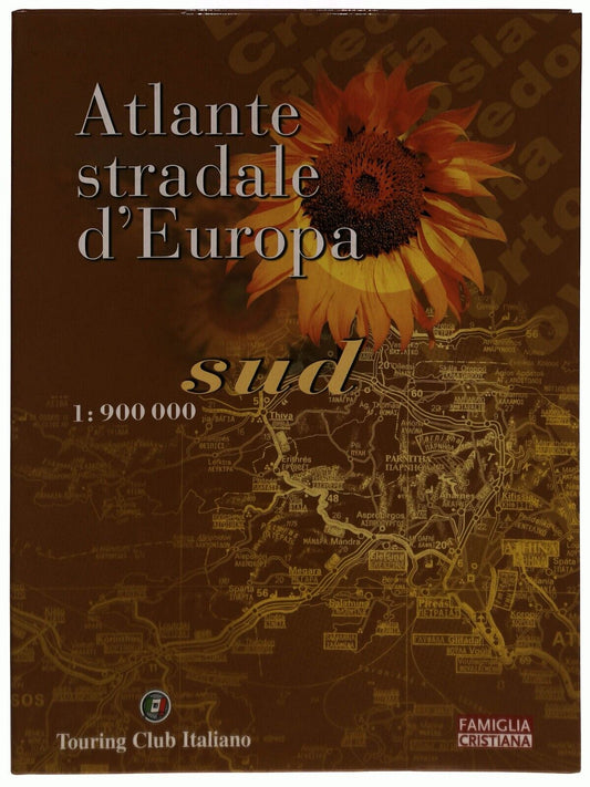 EBOND Atlante Stradale D'europa Sud Tci Famiglia Cristiana Libro LI034406