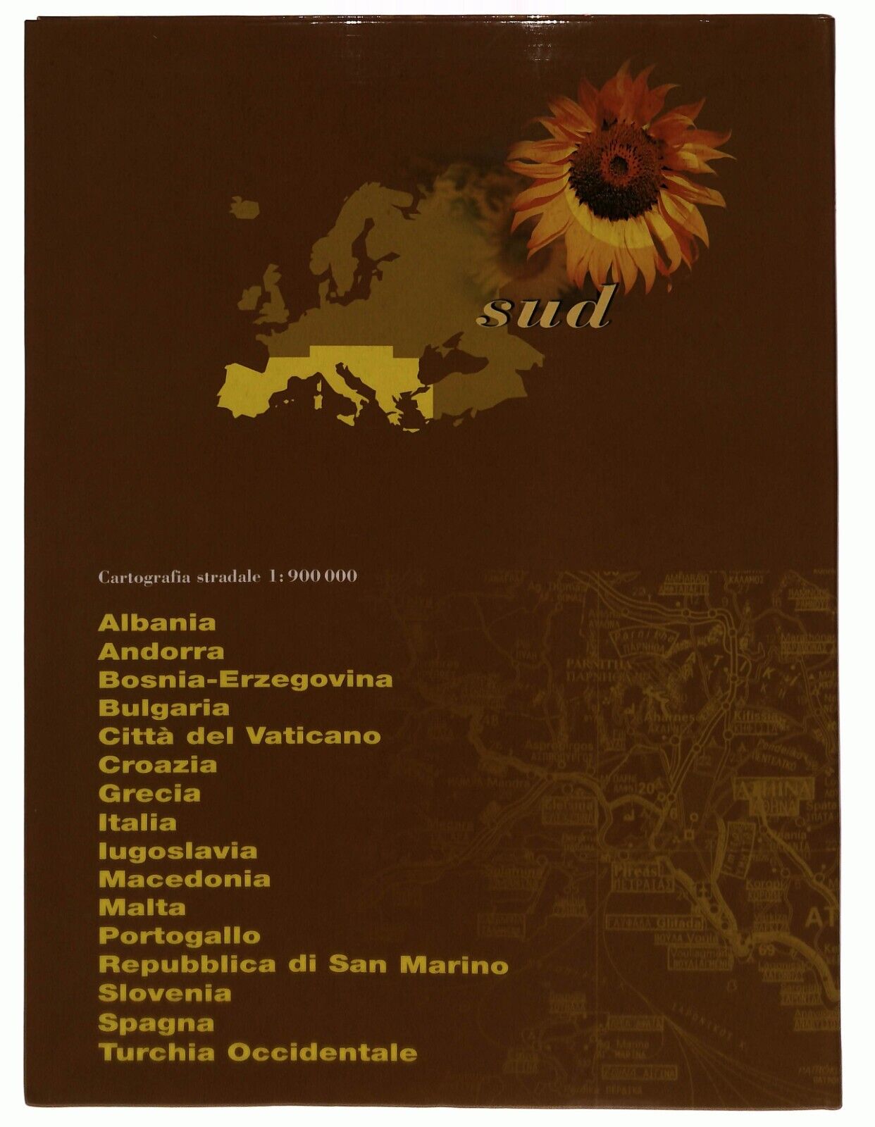 EBOND Atlante Stradale D'europa Sud Tci Famiglia Cristiana Libro LI034406