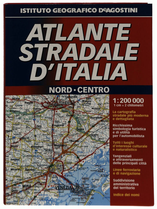 EBOND Atlante Stradale D'italia Nord Centro Deagostini 2000 Libro LI034428