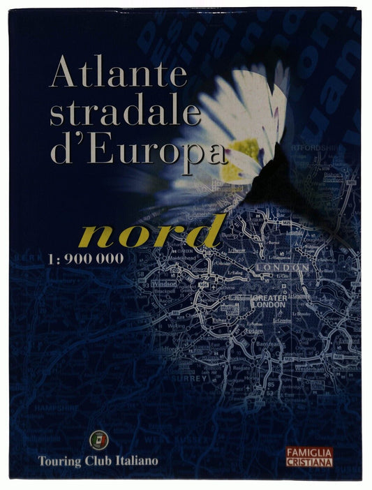 EBOND Atlante Stradale D'europa Nord Famiglia Cristiana Libro LI034459