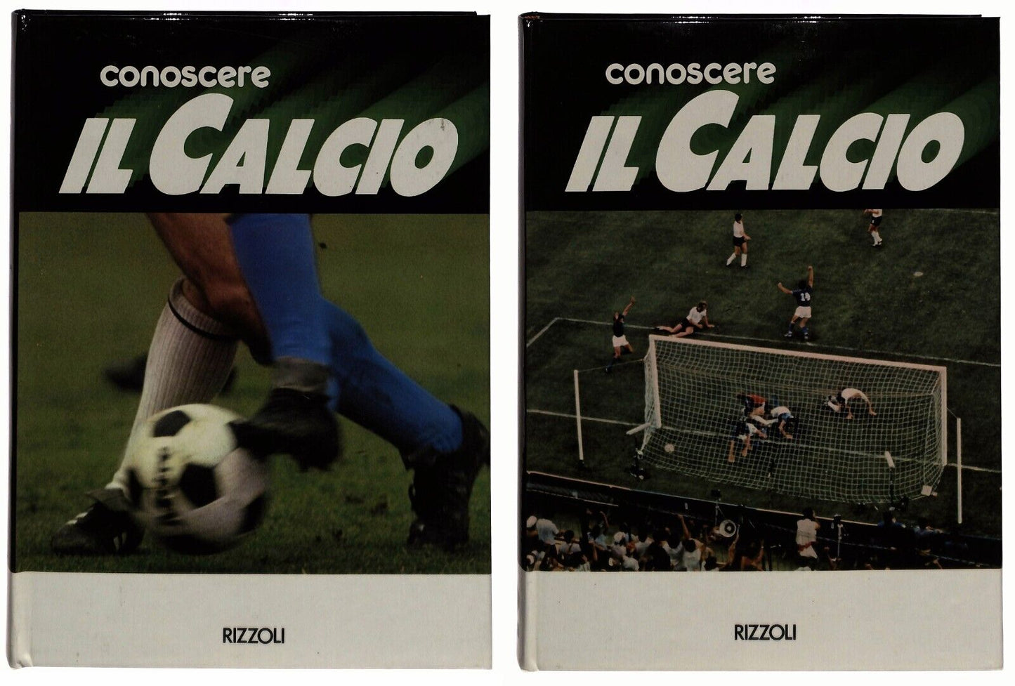 EBOND Conoscere Il Calcio Vol.1 e 2 Rizzoli 1985 Libro LI034465