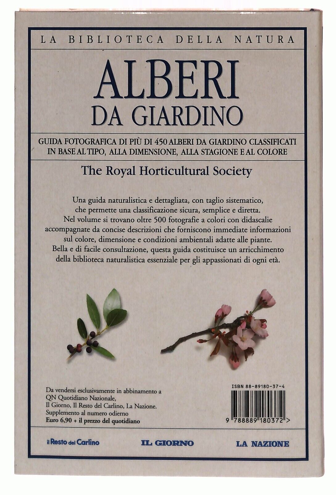 EBOND Alberi Da Giardino Biblioteca Della Natura V.23 Libro LI034579